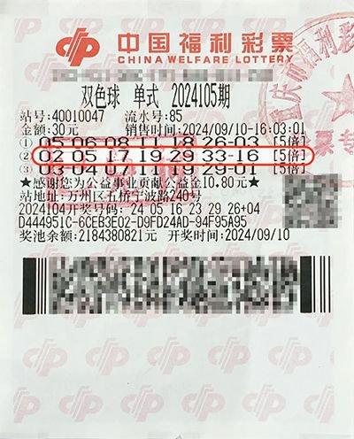2024年双色球2024025期开奖揭晓，梦想与幸运的碰撞