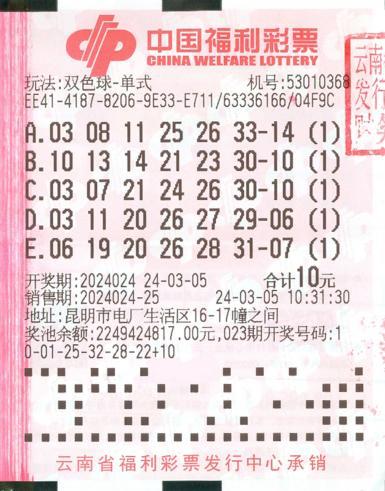 双色球24013期开奖揭秘，幸运数字背后的故事与彩民期待