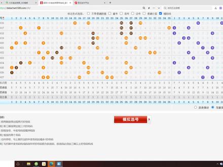 探索体彩大乐透，基本综合走势图解析与策略指南