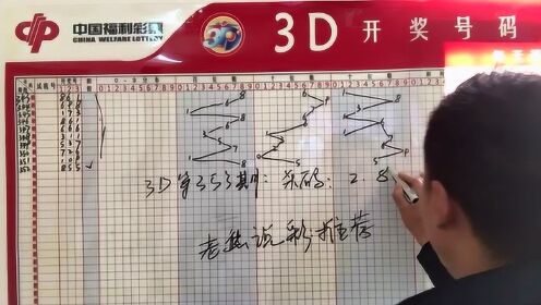 3D走势图，解锁彩票预测的绝技