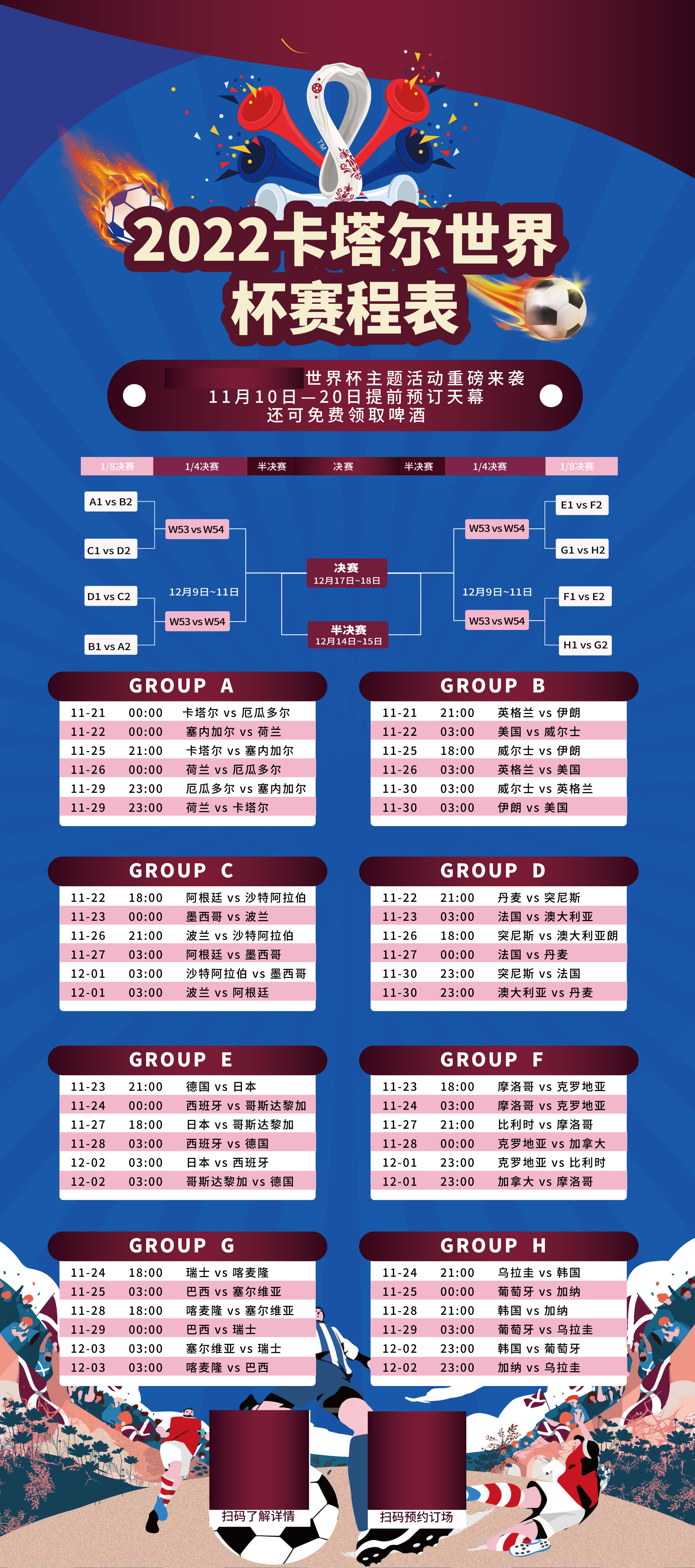 2022卡塔尔世界杯，完整版赛程与精彩回顾