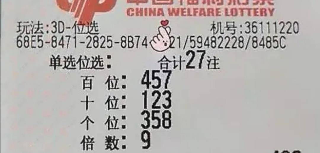 福利彩票3D今日开机号，揭秘数字背后的幸运与希望