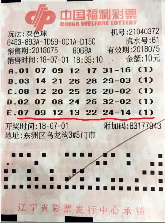 今日双色球中奖揭晓，二等奖幸运降临