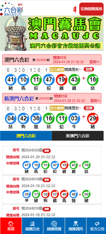澳门六开彩今日揭晓，探寻幸运的奥秘与背后的故事